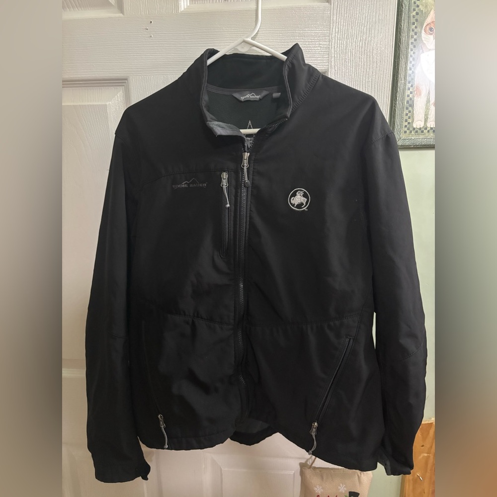 Eddie Bauer Black Softshell Jacket